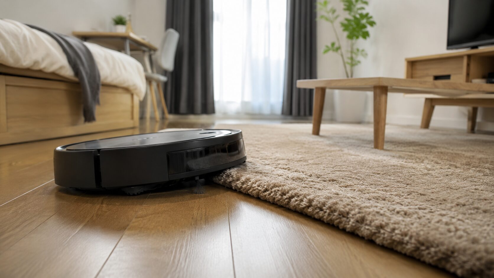 一人暮らし必見！ロボット掃除機がカーペットで止まる原因と対策