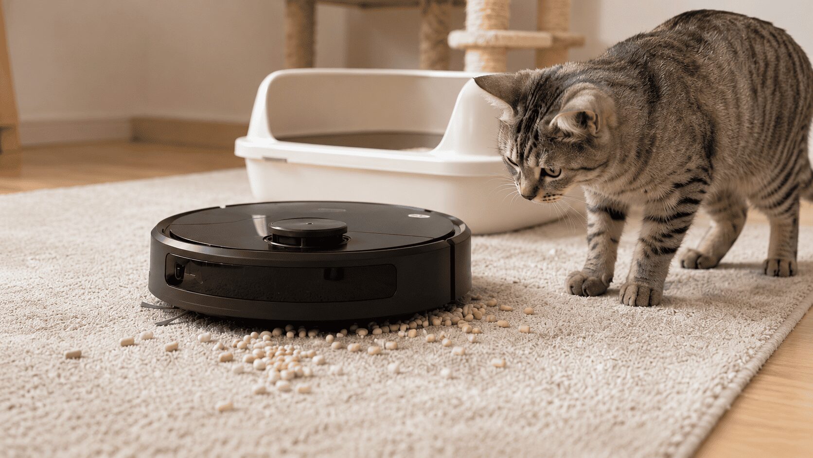 毛の絡まりや猫砂飛散への技術的対策