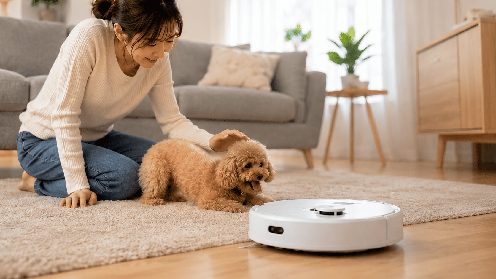 犬猫のペットの毛対策！一人暮らしロボット掃除機おすすめ5選